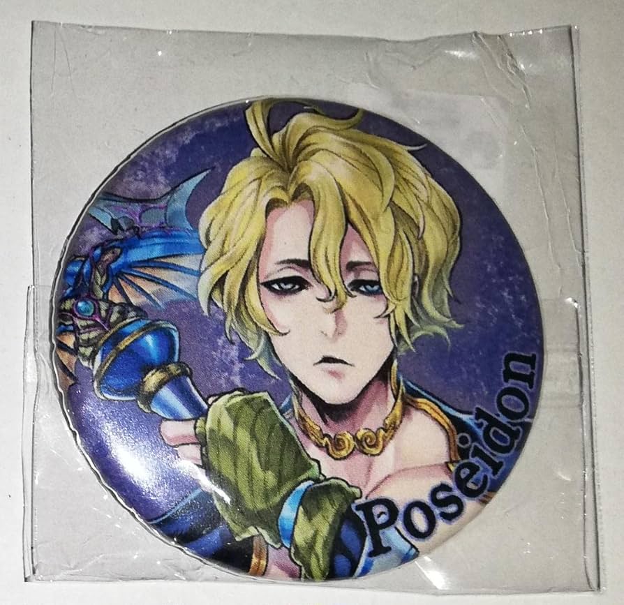 終末のワルキューレ ポセイドン 缶バッジマグネット マンガ展 【公式通販】