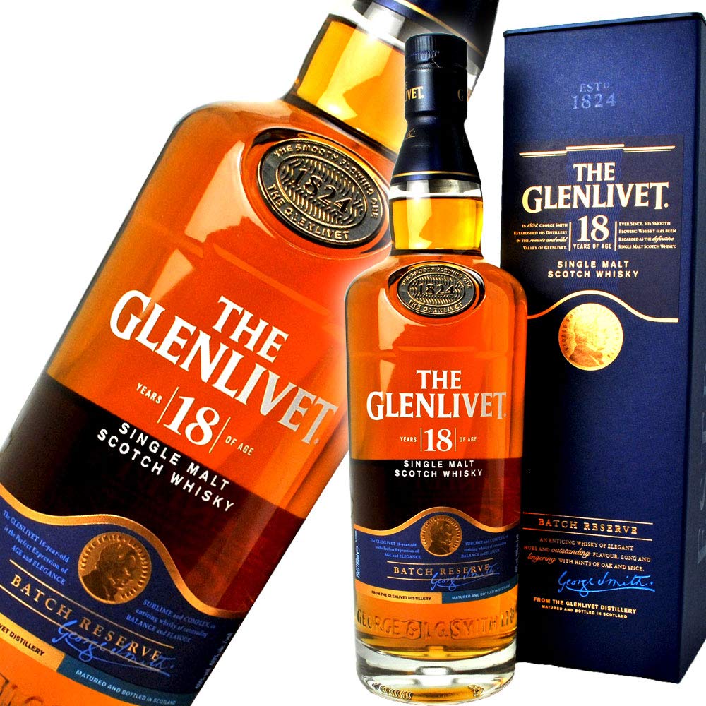 未開栓】 THE GLENLIVET グレンリベット 18年 BATCH RESERVE バッチ