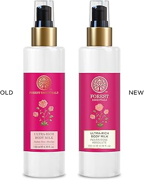 Amazon.com: Forest Essentials Ultra-Rich Body Milk Indian Rose