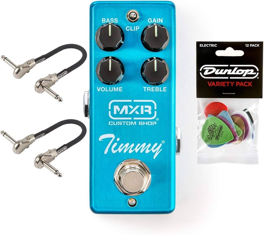 Amazon.com: MXR CSP027 Timmy Overdrive Pedal Bundle with 2 MXR