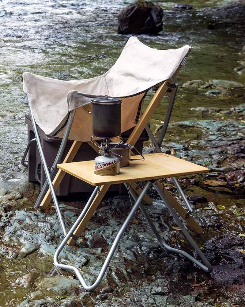 Amazon | スノーピーク(snow peak)【ステッカー付】 Myテーブル竹 LV