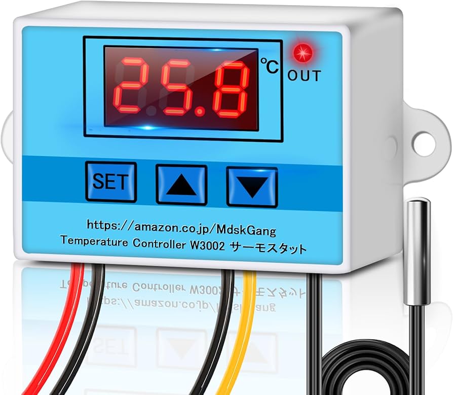Amazon.co.jp: 【2025先行登場】MdskGang温度コントローラー デジタル