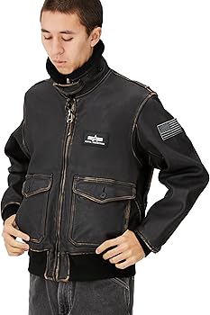 Amazon.co.jp: [アルファインダストリーズ] G-1 PATCHED レザー