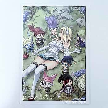 Amazon.co.jp: フェアリーテイル ポストカード ナツ ルーシィ グレイ