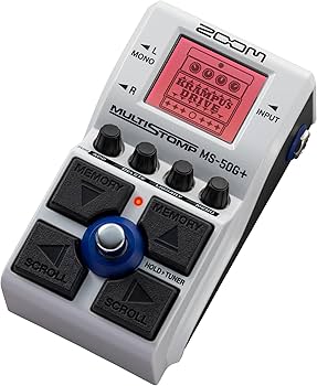 Amazon.com: Zoom MS-50G+ MultiStomp Guitar Effects Pedal, Single