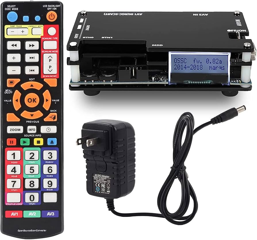 Amazon.com: OSSC Open Source Scan Converter with SCART,VGA to HDMI