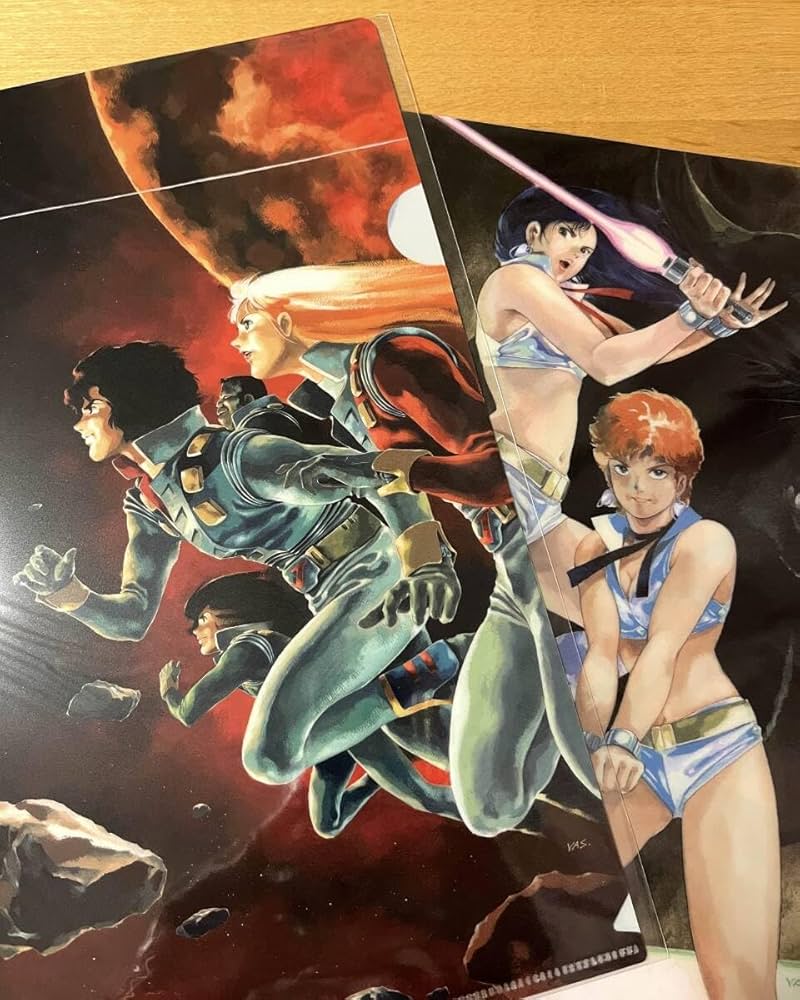 Amazon.co.jp: 安彦良和展 クラッシャージョウ + ダーティペア クリア