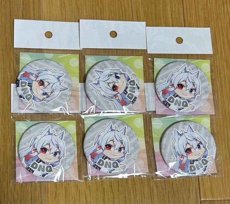 はるきカラフルピーチ どぬく 2023ビジュデフォ缶バッチ Amazon.co.jp