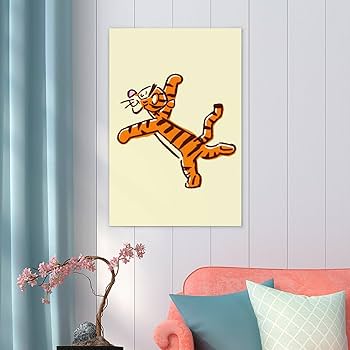 Amazon.co.jp: くまのプーさん ティガー ポスター 絵画 インテリア