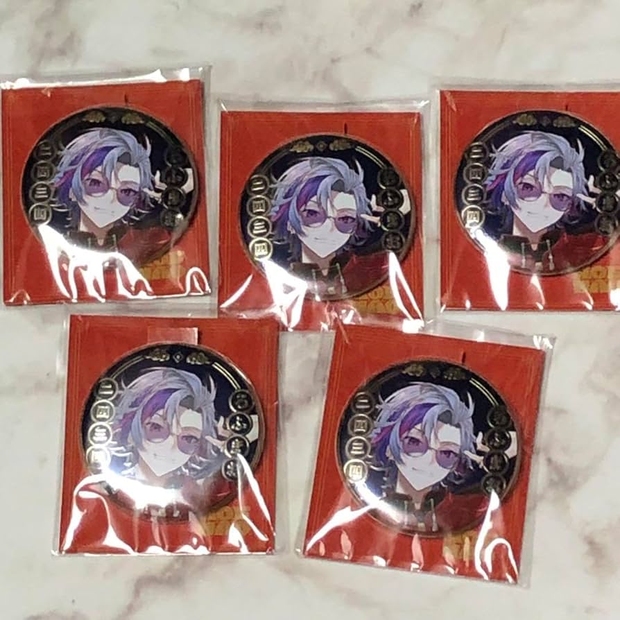 不破湊 にじさんじ ろふまお 四神 缶バッジ 80個