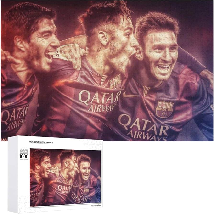 Amazon.co.jp: サッカーのスター トッ 1000ピース 知育玩具