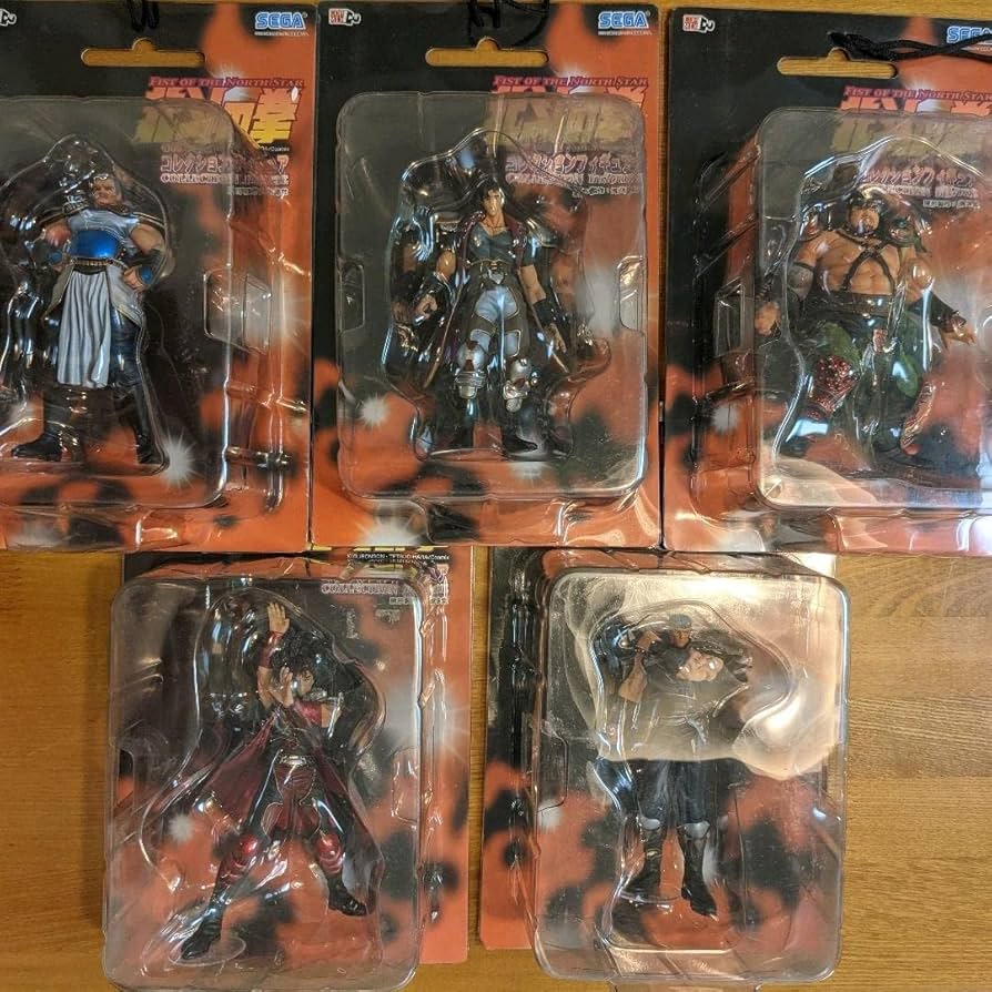 Amazon | 北斗の拳 コレクションフィギュア 南斗五車星 5点セット 風