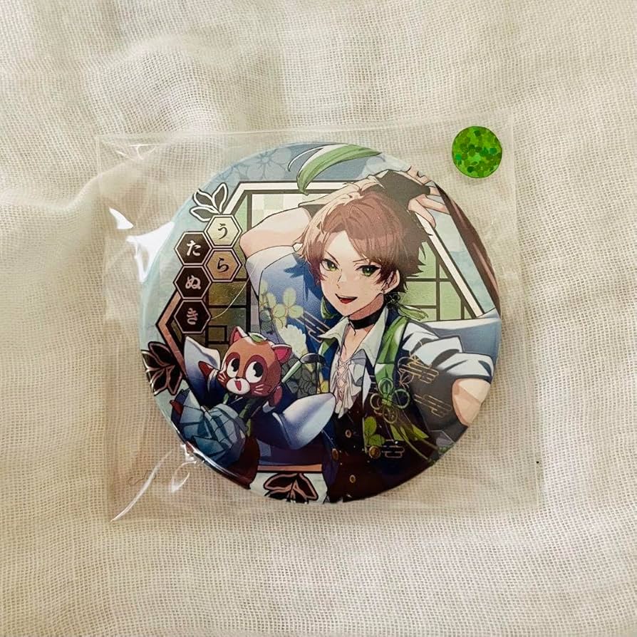 浦島坂田船 うらたぬき 2023 春ツアー 彩 缶バッジ