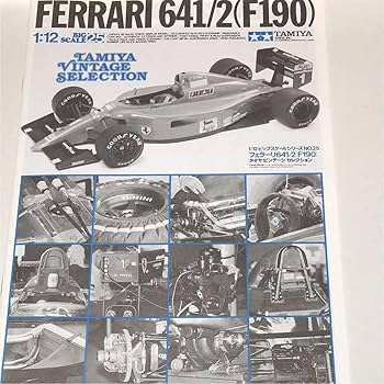 Amazon.com: TAMIYA 1/12 Big Scale Series Ferrari 641/2 (F190