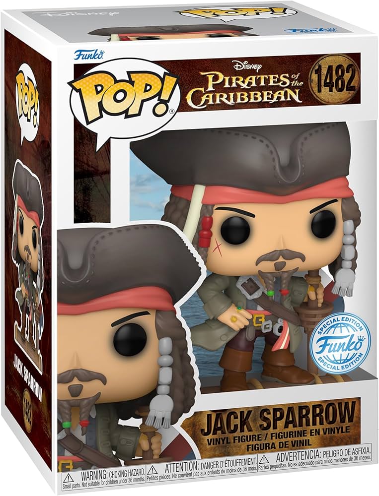 Amazon.com: Funko Disney Pirates of The Caribbean POP | Jack