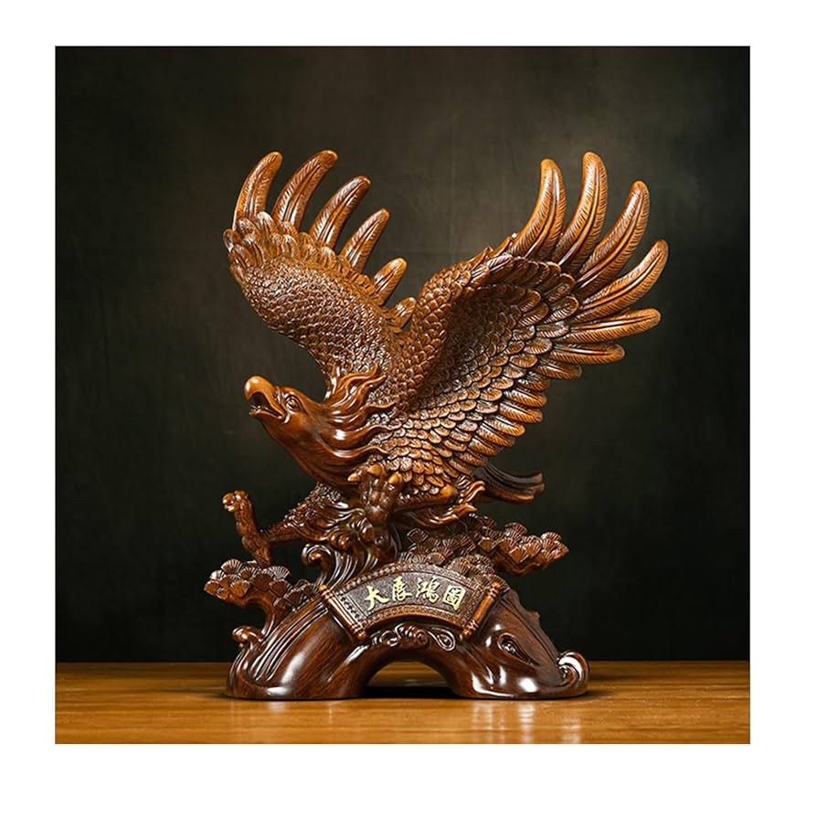 鷹の置物 金属製 オブジェ 鷹の置物 鷹の置物 金属工芸品 縁起物