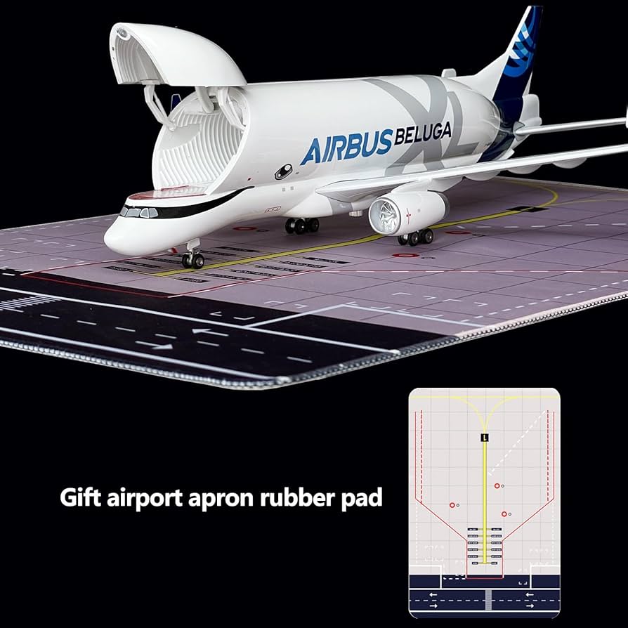 Amazon.co.jp: 1:150スケール スーパーベルーガ XL 飛行機模型 前鼻