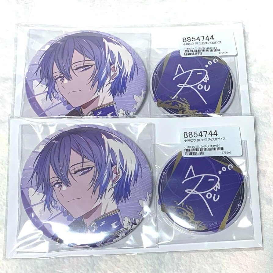 にじさんじぷち 小柳ロウ缶バッジ80 にじさんじぷち 小柳