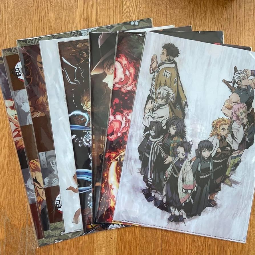 鬼滅の刃 ランチョンマット クリアファイル まとめ売り 80枚 鬼滅の刃