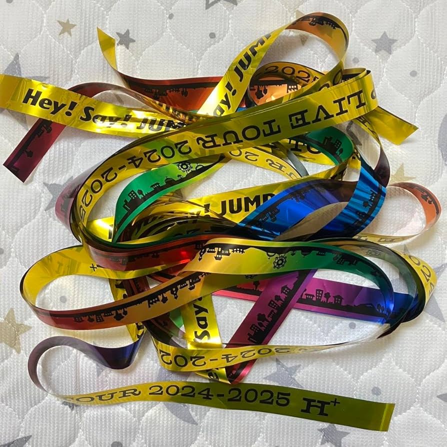 フル3本セットHey! Say! JUMP JUMParty 銀テープ 赤 黄