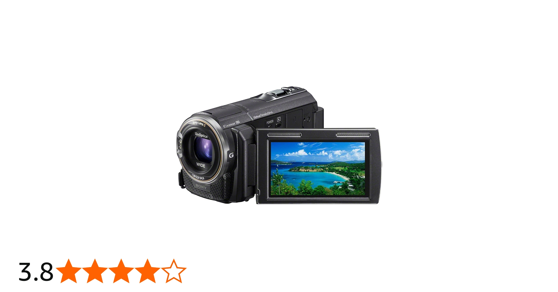 Amazon.co.jp: SONY HDビデオカメラ Handycam HDR-PJ590V ブラック