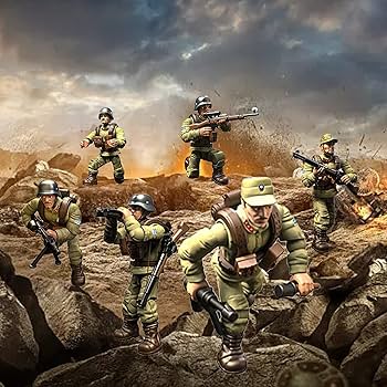 Amazon.co.jp: MEIEST ミニ第二次世界大戦兵士ミリタリーアクション