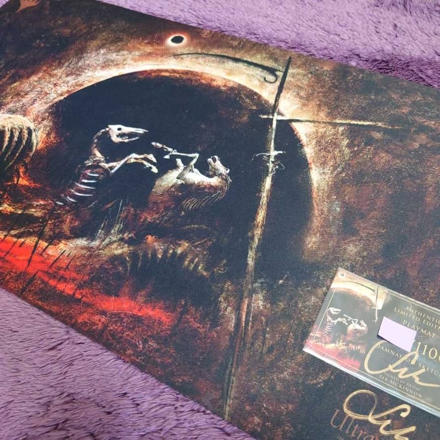 希少】納墓 Seb McKinnon サイン入り プレイマット mtg 希少】納墓 Seb