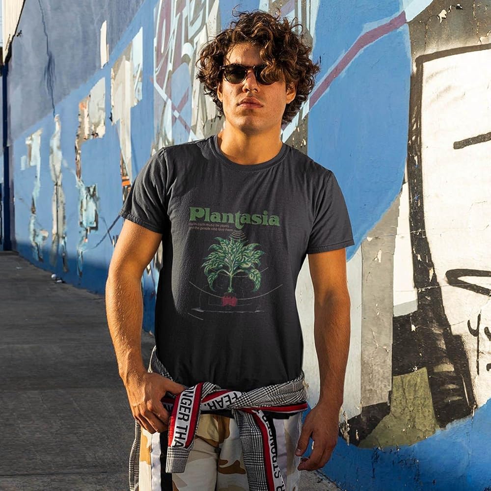 Mens Womens Tshirt Mort Garson Plantasia Shirts for Men Women