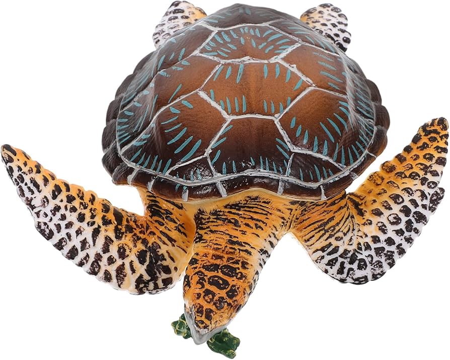 Amazon.co.jp: VICASKY リアルな亀の置物 製 シミュレーション動物