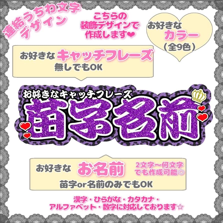 天宮 連結文字パネル 連結うちわ文字 ファンサうちわ 天宮 連結文字