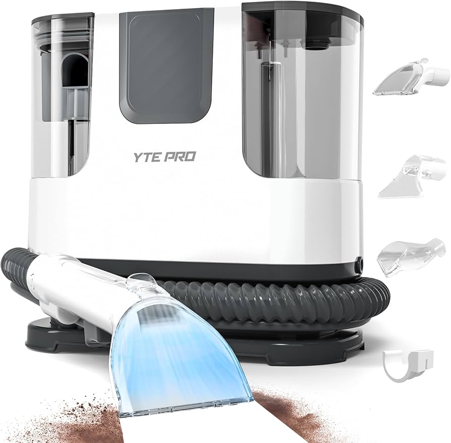 Amazon | YTE PRO カーペットクリーナー 2025新登場 400W 強力吸引 60