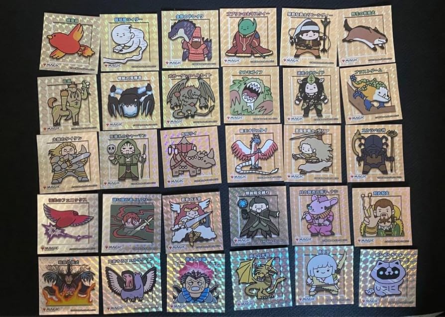 FF MTG ちびキャラシールバインダー シール10個付き 未開封 FF MTG