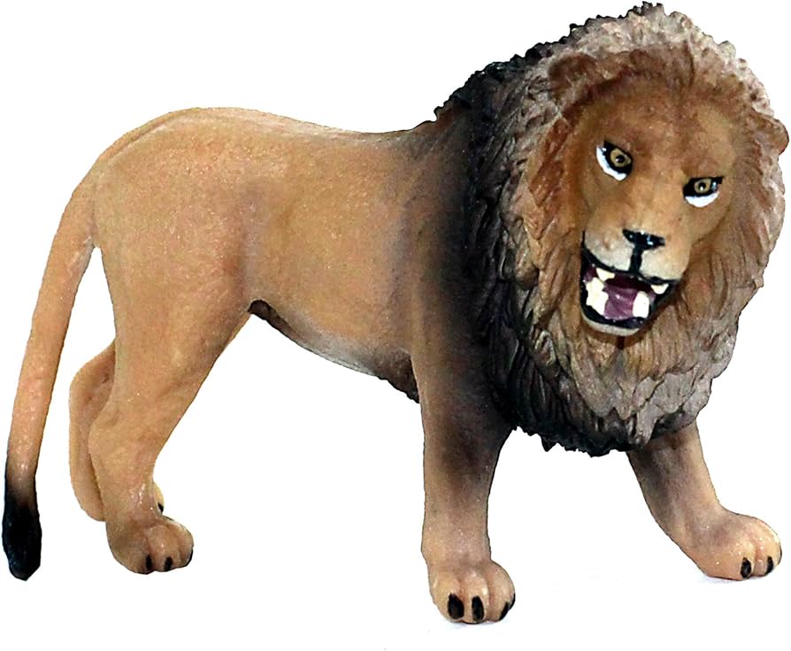 Amazon.co.jp: FUNSHOWCASEアフリカのジャングルの動物 オスの咆哮して