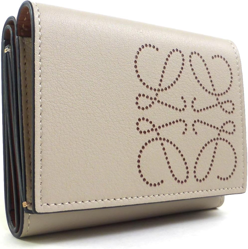 Amazon | [ロエベ] 三つ折り財布 アナグラム ブランド トライ