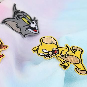 Amazon.co.jp: 刺しゅうパッチ アップリケパッチ のり付き ワッペン 五