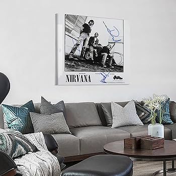 Amazon.co.jp: ニルヴァーナ 直筆サイン入り ポスター ウォールアート