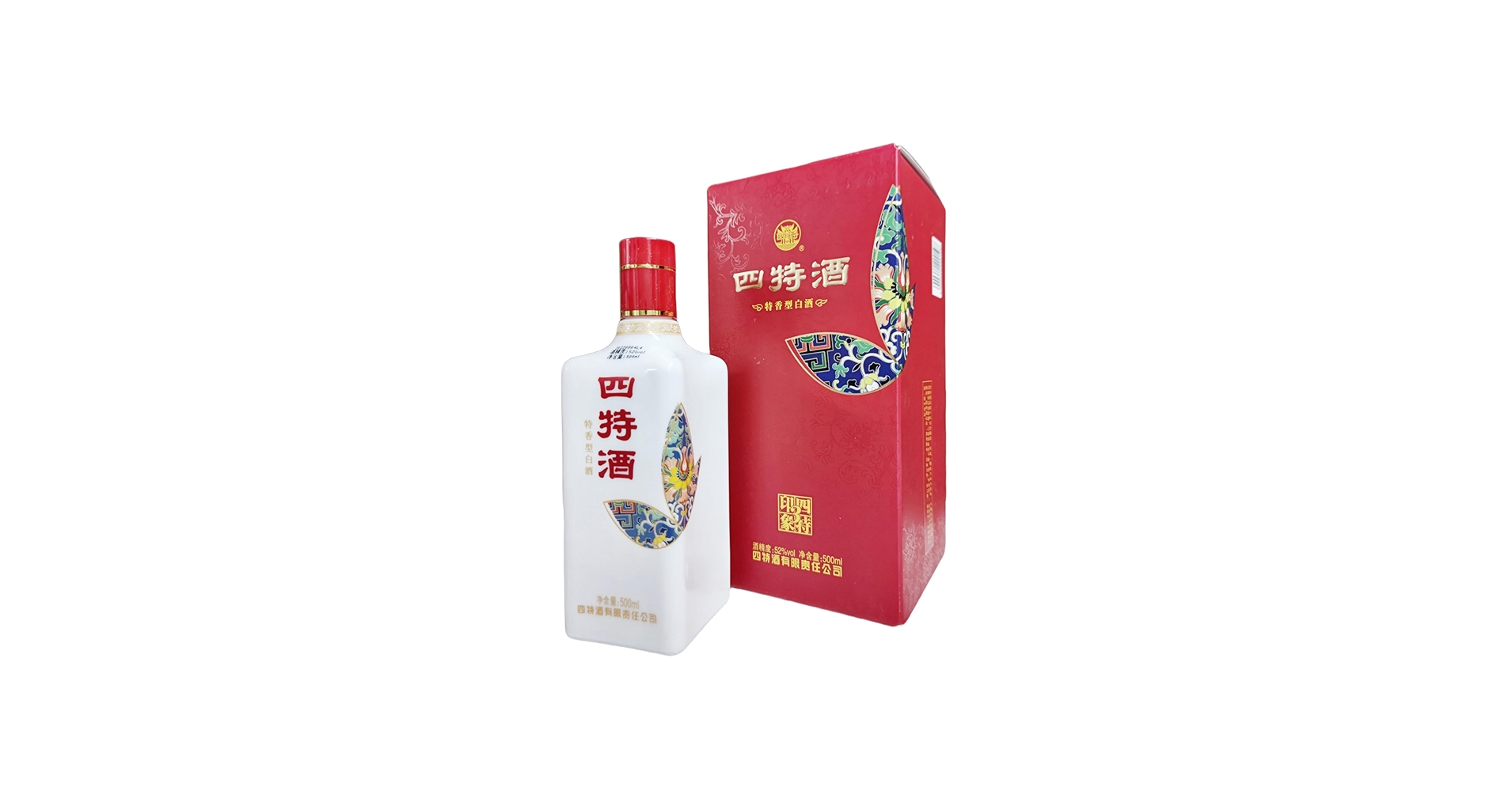 Amazon.co.jp: 中国白酒・特香型白酒・四特酒・「四特印象3号」・500ml