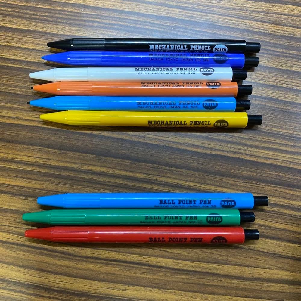 Amazon | セーラー万年筆 PASTAシリーズ シャーペンボールペン 9本