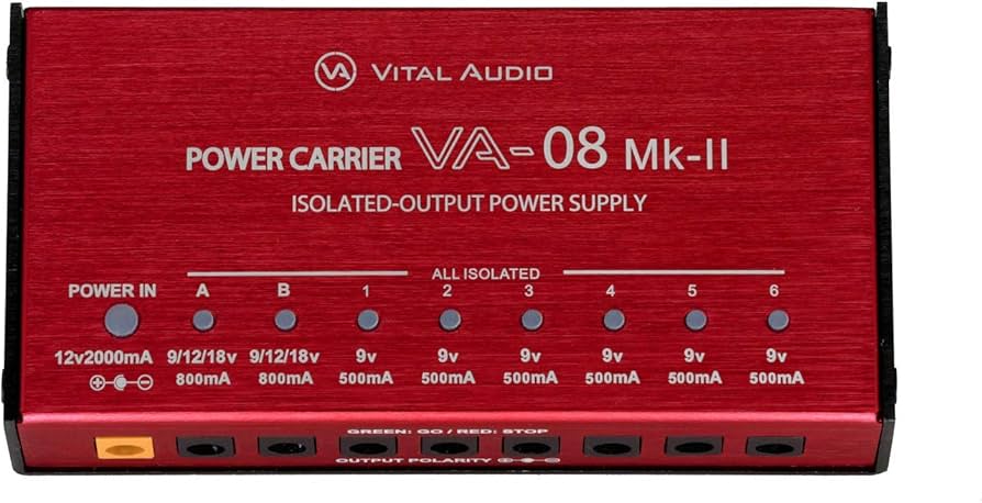 vital audio VA-08 Mk-II 赤 VITAL AUDIO VA-08 Mk-2 安心の日本正規品