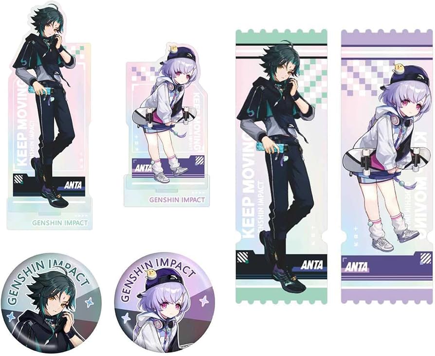 原神 ショウ 魈 缶バッジ 3点セット 原神 魈 バースデー缶バッジ 2022