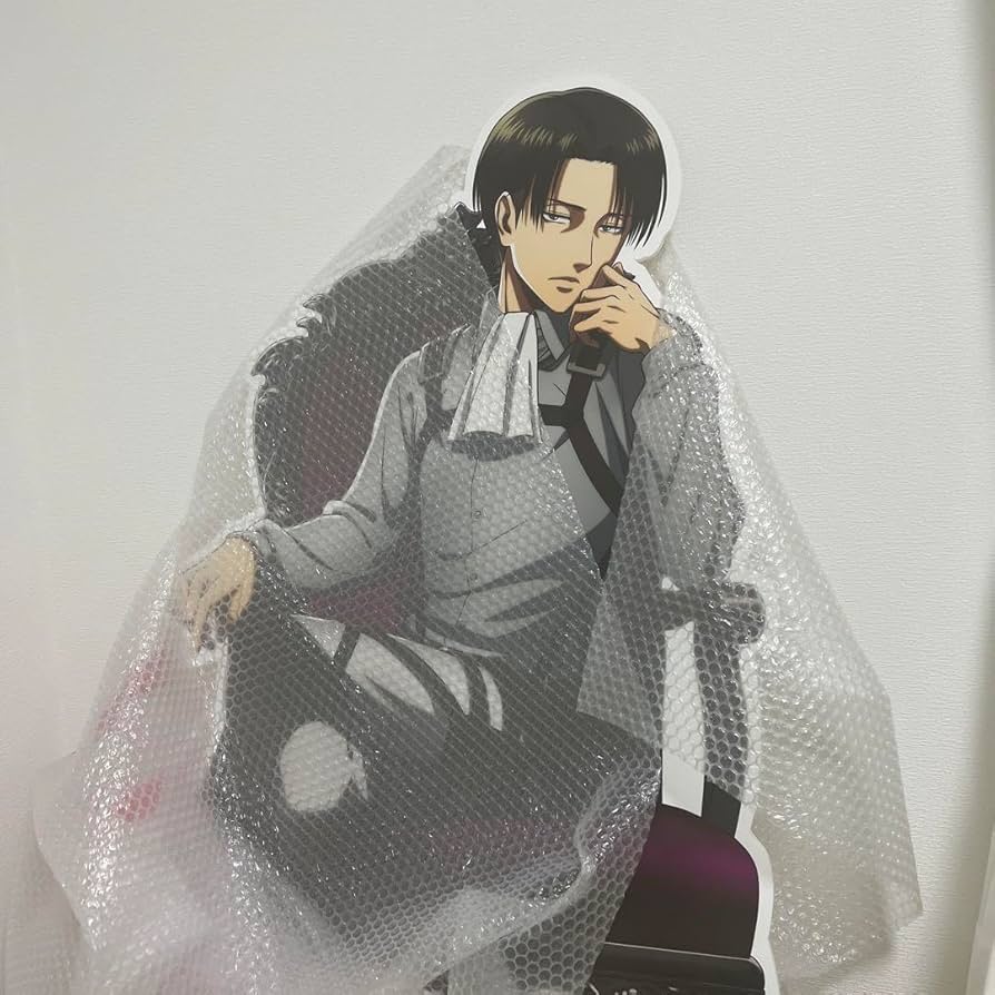 進撃の巨人 キャラウムカフェ リヴァイ 等身大パネル パネル 受注生産