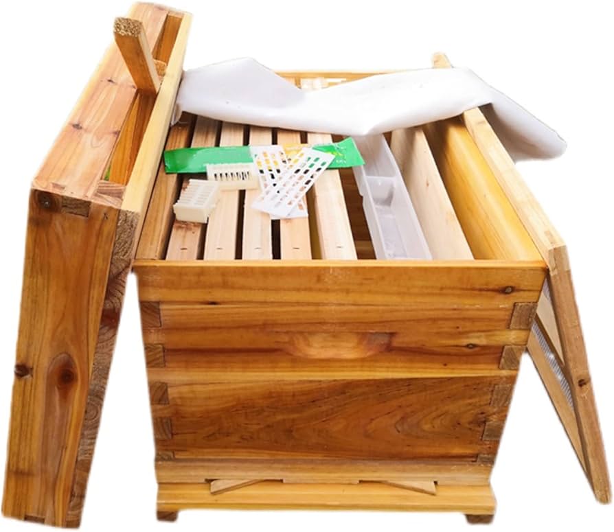 Amazon.co.jp: 巣箱 養蜂箱養蜂器具蜂蜜蜂の巣箱 ミツバチ セット蜜蜂