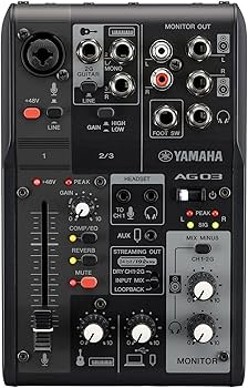 YAMAHA AG03MK2 オーディオインターフェイスセット Amazon.co.jp