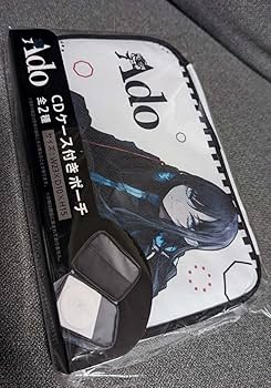 Amazon.co.jp: Ado CDケース付きポーチ ブルー＆ホワイト 2種セット