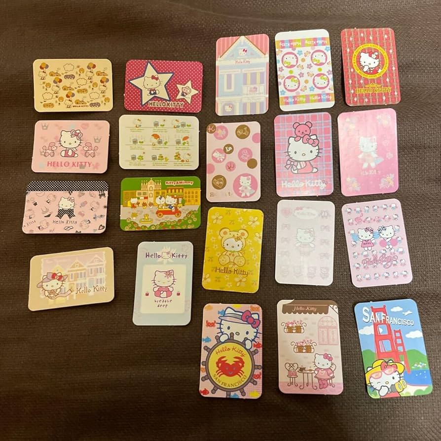 Amazon.co.jp: 8 可能 平成レトロ 当時物 キティ キティちゃん シール
