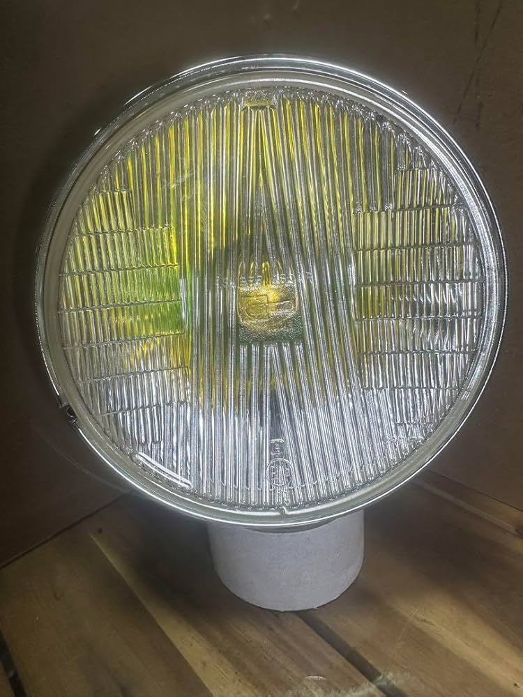 新品/当時物シビエスーパーオスカー凹みレンズ付きヘッドライトASSY