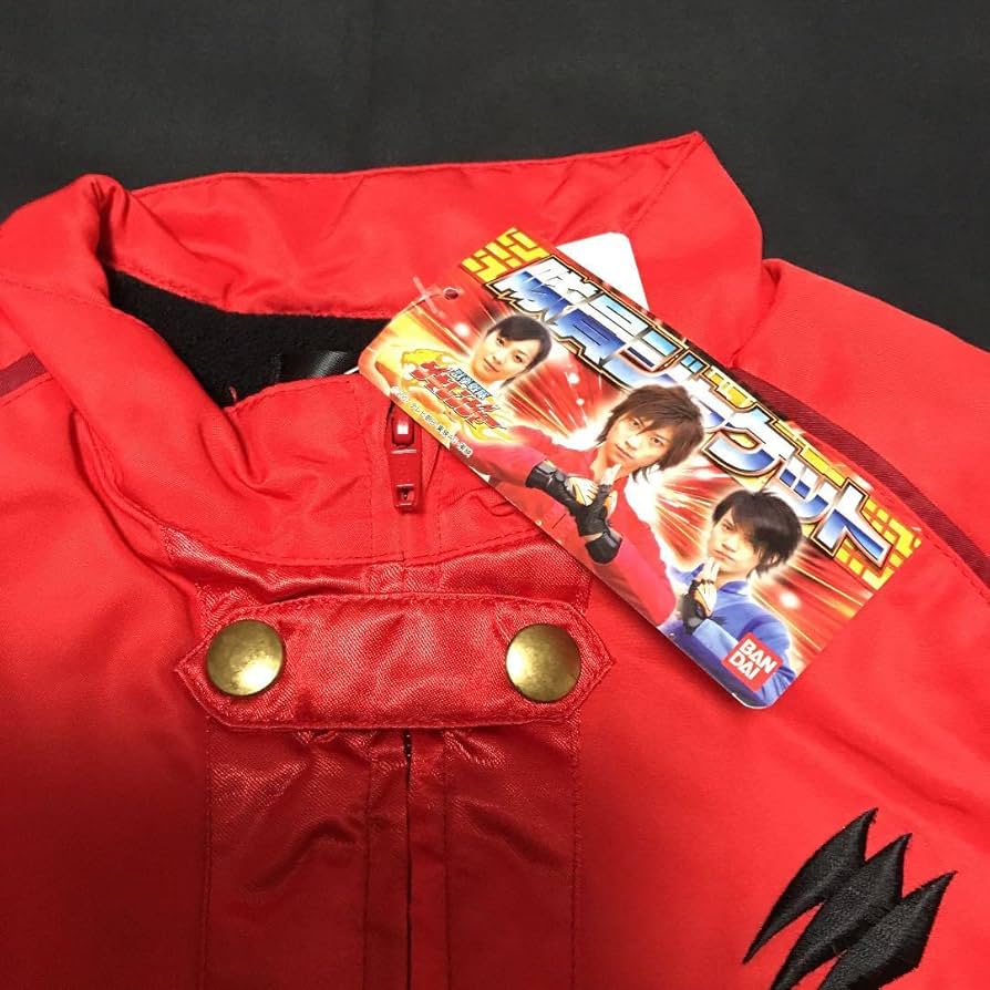 獣拳戦隊ゲキレンジャー ジャケット ゲキレッド