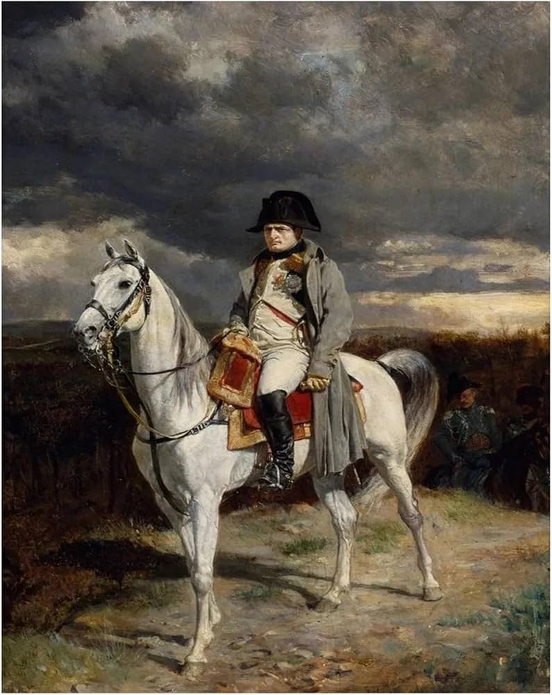 Amazon.co.jp: 防水キャンバスプリント ナポレオン・ボナパルトの