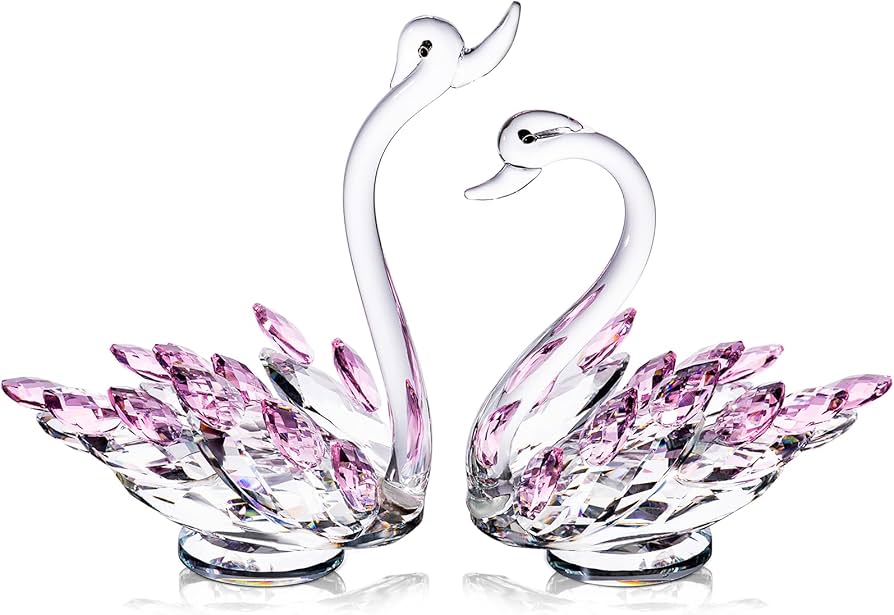 Amazon.com: CITYLOVE Christmas Crystal Figurines Gifts Home Decor