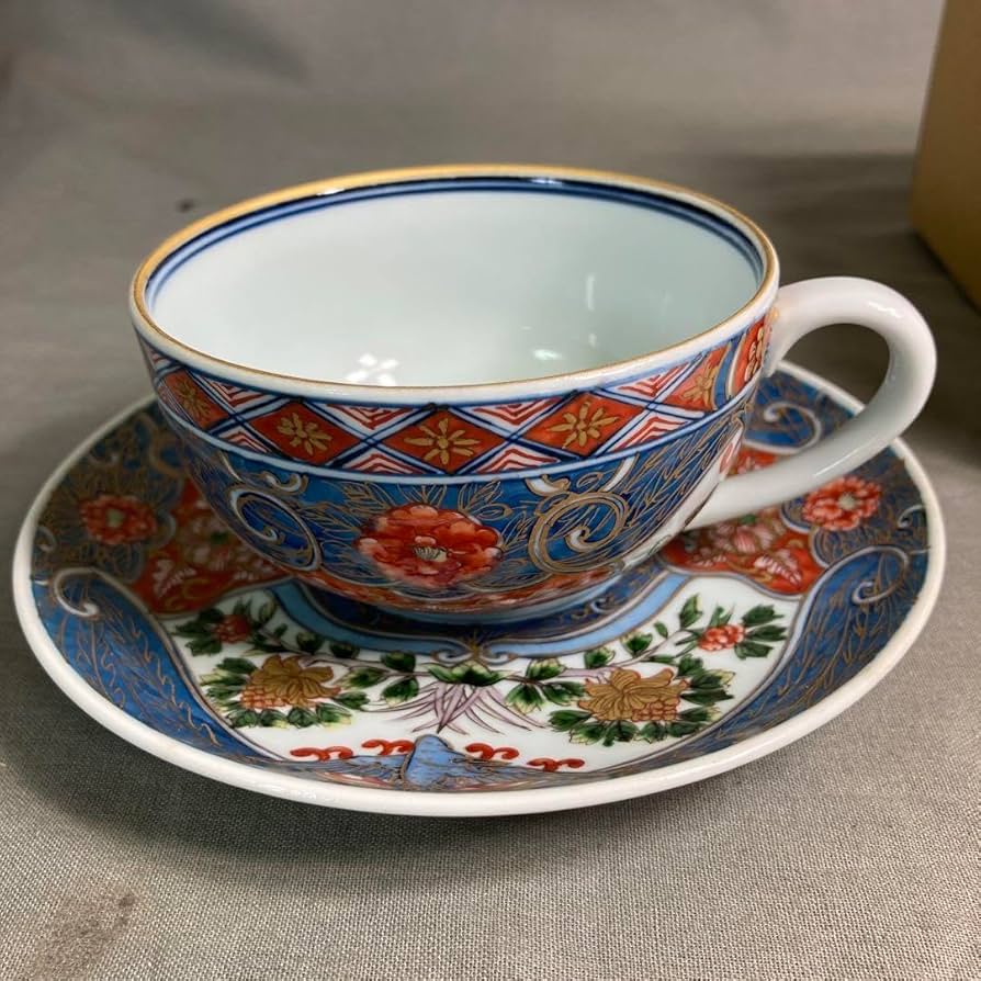 源右衛門】古伊万里の伝統日本の銘窯源右衛門作染付花鳥図小鉢五客揃